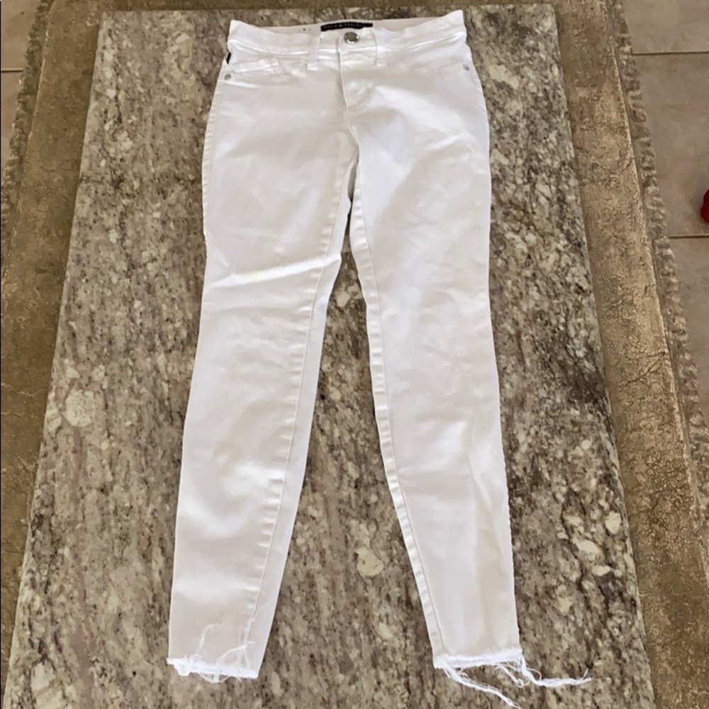 White jeans